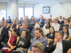 Panel event attendees