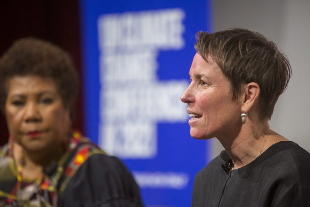 Maureen Mopio and Georgine Roodenrys