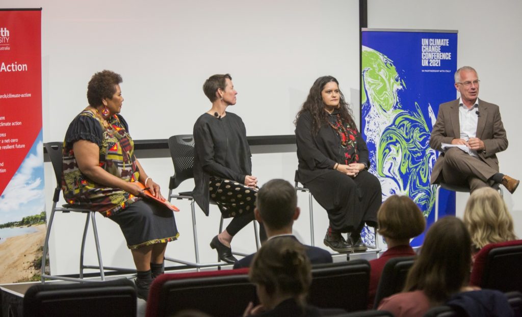 Georgine Roodenrys, Bianca Beetson and Stefan Armbruster
